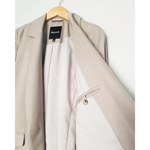 Madewell Tan Blazer - Picture 10 of 16